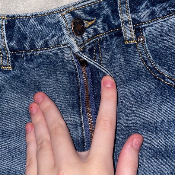 ITEM: Forever 21 Denim Skirt | SIZE: US 25 | COLOR: Blue - Picture 3 of 5